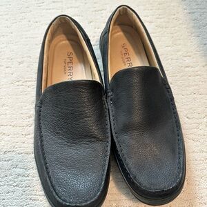 Sperry Men's Classic Black Slip-On Loafers